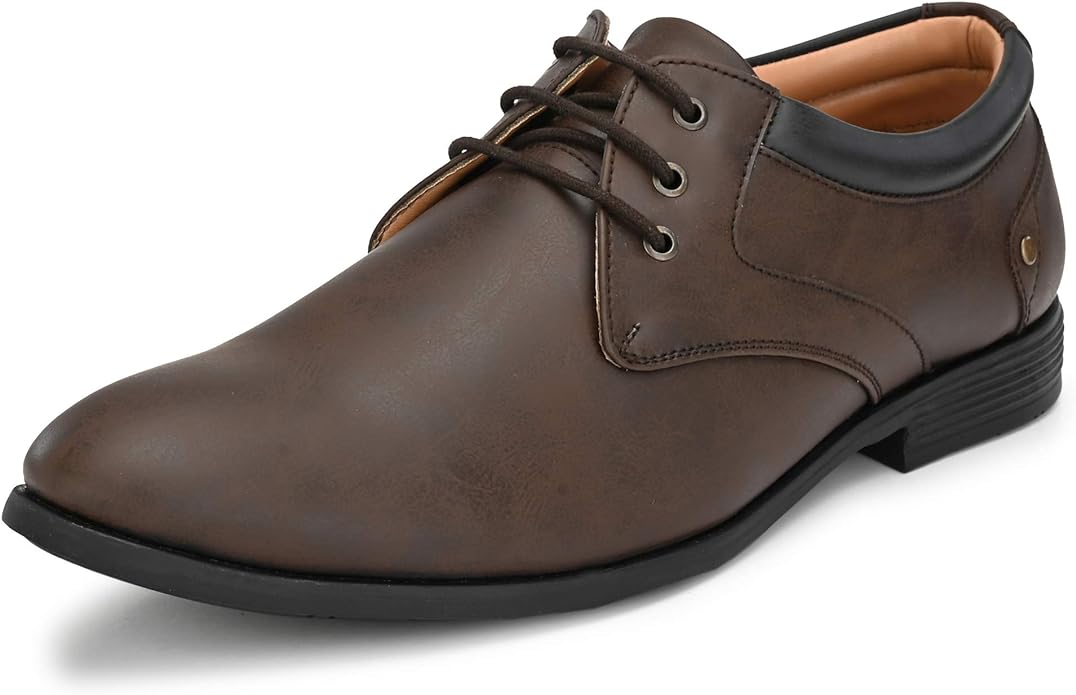 Centrino Men 7956 Brown Formal Shoes